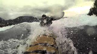 The Selkie Kayak Surfing Skookumchuck Narrows [upl. by Boar]