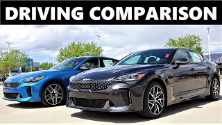 2022 Kia Stinger GT2 Vs 2022 Kia Stinger GTLine Is The GT2 A Lot Faster Compared To The GTLine [upl. by Nairolf]