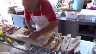 Street Food Italy Sicily incredible Panini  Sandwich edited [upl. by Odarnoc]