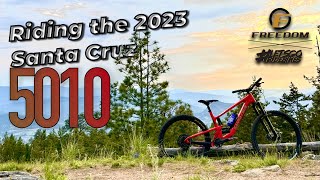 2023 Santa Cruz 5010 Demo Ride  letsgoridebikes [upl. by Atena356]