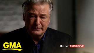 Alec Baldwin says he didnt pull the trigger in fatal film set shooting l GMA [upl. by Robins200]