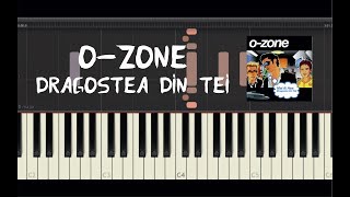 OZone  Dragostea Din Tei  Piano Tutorial by Amadeus Synthesia [upl. by Long745]