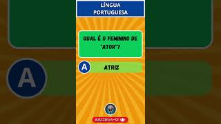 Perguntas e Respostas de Português Teste Seu Conhecimento [upl. by Toshiko]