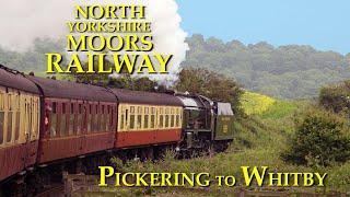 4K North Yorkshire Moors Railway Pickering to Whitby [upl. by Mintz174]