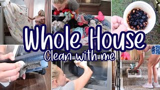 WHOLE HOUSE CLEAN WITH ME 2024  SPRING CLEANING MOTIVATION  WHOLE HOUSE CLEANING MOTIVATION [upl. by Madai]