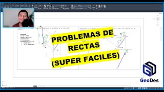 GEOMETRIA DESCRIPTIVA EJERCICIOS DE RECTA PUCP [upl. by Knute]