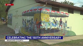 Bedford County Fair Mural [upl. by Noirred]