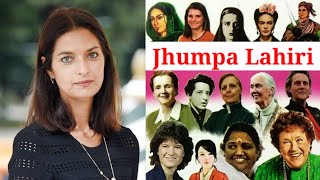 Jhumpa Lahiri Biography  Librarian Writer Novelist  Great Womans Biography  Listen Us Info [upl. by Airb]