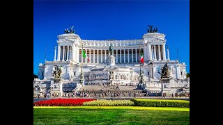 Victor Emmanuel II Monument in Rome Italy  Top 10 Attractions of Rome [upl. by Aniluap]