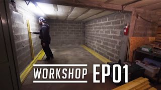 Je refais entièrement mon atelier  Workshop EP01 [upl. by Nevad]