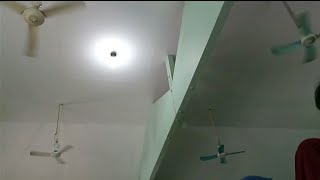 Banyak Kipas angin gantung di warung makan  Ceiling fan [upl. by Kamillah]