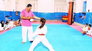 kids karate fight techniques [upl. by Aneer]