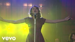 Taylor Swift  You Belong With Me Live on Letterman [upl. by Behlau30]