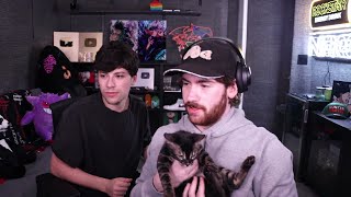 I GOT A CAT Sapnap VOD ft George 111023 [upl. by Haerb]