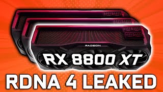 AMD RDNA 4 RX 8000 Leaked Specs Price amp Release Date [upl. by Rolecnahc215]