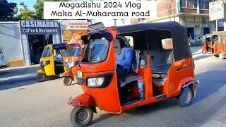 Bilicda magaalada Mogadishu vlogs 2024  Maka AlMukarama road ilaa isgoyska dabka [upl. by Asyla]