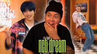 REACTION to NCT DREAM Dance Telephone Challenge [upl. by Akehsat]