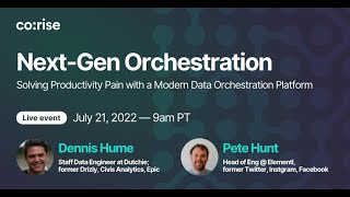 Solving Productivity Pain with a Modern Data Orchestration Platform [upl. by Lanae]