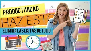 📆 Cómo Gestionar Tu Tiempo Para Ser Más Productivo  PRODUCTIVIDAD [upl. by Zerdna]