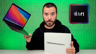 Macbook Air M1  Unboxing y Primeras Pruebas [upl. by Zwiebel]