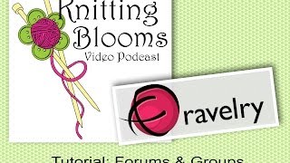 Ravelry Forums amp Groups  Tutorial  Knitting Blooms [upl. by Bahner830]