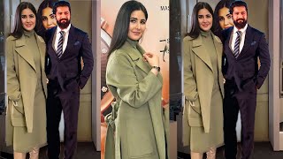 PREGNANT Katrina Kaif look stunning with Husband Vicky Kaushal at Rado Store Switzerland [upl. by Dobbins214]