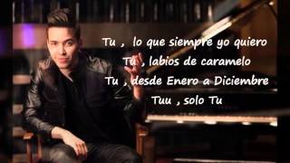 Prince Royce Mi Regalo Favorito Letra [upl. by Aisa]