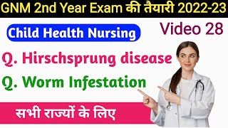 Child Health Nursing Video 28 Hirschsprung amp Worm 🐛 NursingGyan सभी राज्यों के लिए [upl. by Brenza]