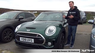 Review 2018 Mini Cooper SD Clubman in the UK [upl. by Nylorak]