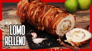 😋 Cómo Hacer LOMO RELLENO ► Receta de LOMO de CERDO Relleno al HORNO [upl. by Odyssey]