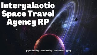 ASMR  Intergalactic Space Travel Agency RP 🌌 asmrvideo fyp viralvideo explore space travel [upl. by Aniles]