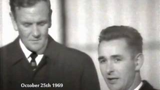 Brian Clough and Don Revie October 1969 [upl. by Biebel202]