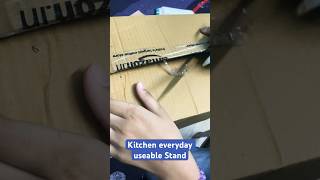 Belan and Tawa Stand for Kitchen RustFree Stainless Steel kitchen kitchengadgets viral trending [upl. by Nidia131]