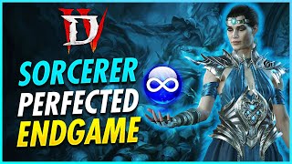 NEW Best Sorcerer Build Blizzard Perfected Endgame Guide  Diablo 4 Season 3 [upl. by Esmaria]