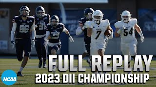 Harding vs Colorado School of Mines 2023 DII football championship  FULL REPLAY [upl. by Drais170]