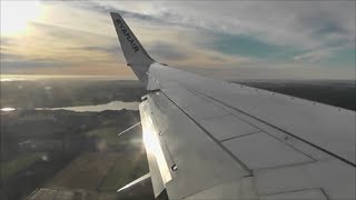 Ryanair Boeing 737800  London Stansted to Oslo Rygge Full Flight [upl. by Thagard]