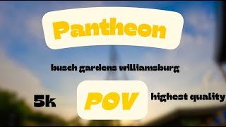 Pantheon POV  INSANE MultiLaunch Roller Coaster 5k [upl. by Ennovi747]