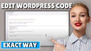 How to Edit WordPress Code HTMLCSSPHPJavaScript 2024 [upl. by Nrubliw]