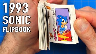 Finding a 28 year old Sonic the Hedgehog Flipbook [upl. by Rusty]