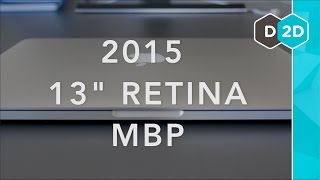 13quot Retina Macbook Pro Review  Force Touch Trackpad 2015 [upl. by Yelhs]