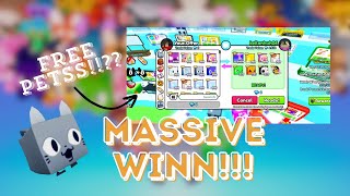 Trading Montage 15  🔥FREE PETS MASSIVE PROFIT 🔥  Pet Simulator 99  Roblox [upl. by Eleynad]