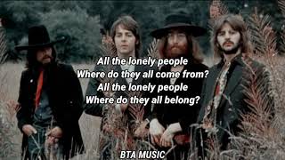 The Beatles  Eleanor Rigby Lyrics [upl. by Corinne]