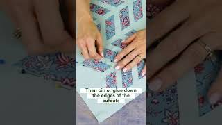 How to do Reverse Appliquè [upl. by Attenej]