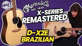 2024 Martin XSeries Remastered DX2E Brazilian  A Stunning New Martin Acoustic [upl. by Powder51]