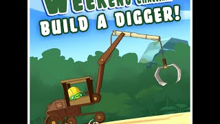 Bad Piggies Build a Digger  Weekend Challenge [upl. by Bancroft]