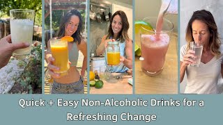 Quick  Easy NonAlcoholic Drinks for a Refreshing Change [upl. by Phillida]