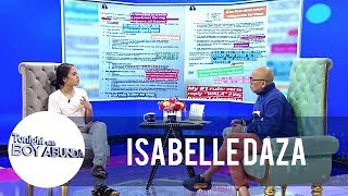 TWBA Isabelle Daza on drafting a contract for her house helpers [upl. by Einnaf]