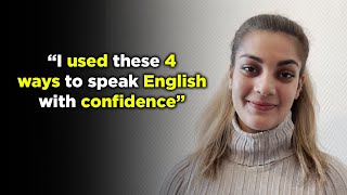 How to Feel More CONFIDENCE When Speaking English [upl. by Wolfgram397]