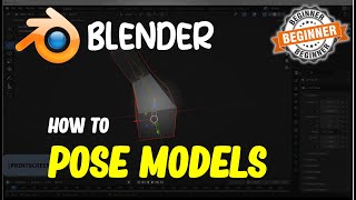 Blender How To Pose Models [upl. by Stets556]