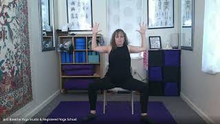 10min Chair Yoga with Nicole [upl. by Niarfe]